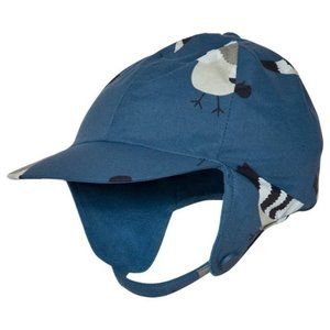 TINYCOTTONS Pigeons Snow Hat Light Navy